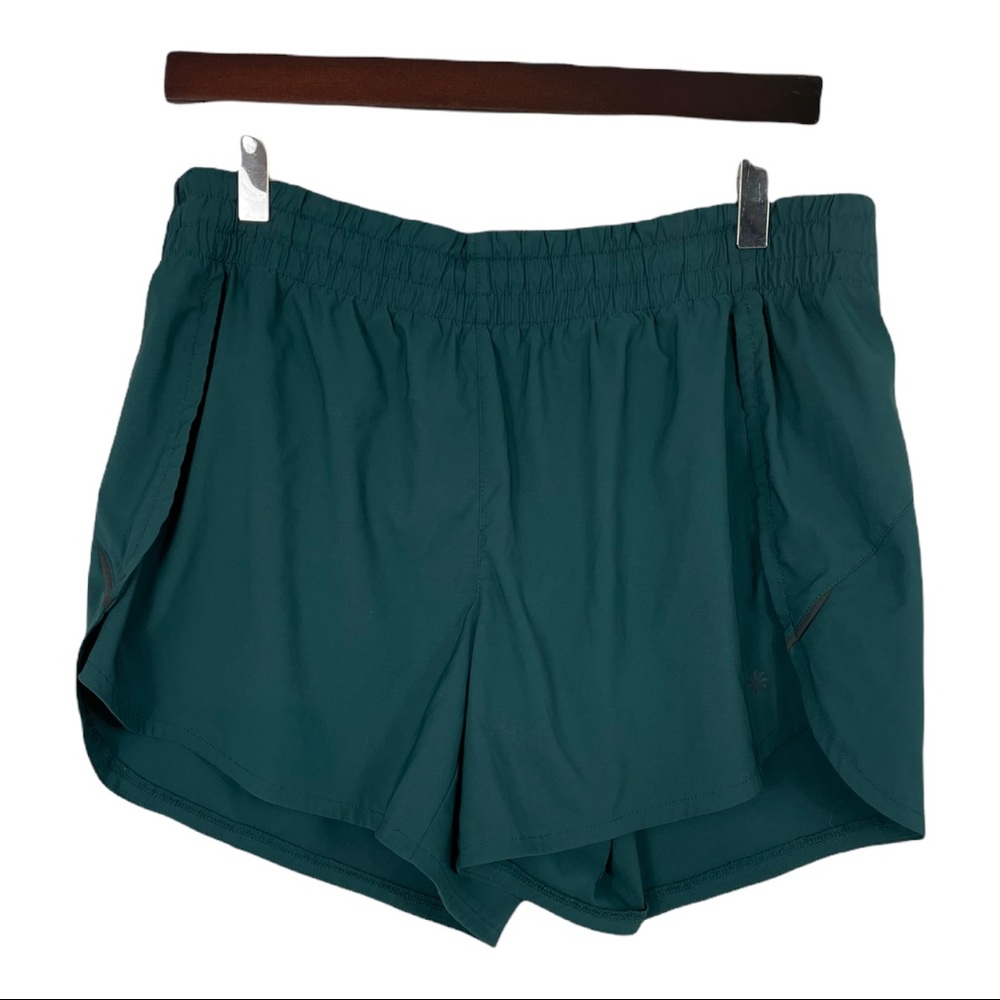 Athleta green shorts size large